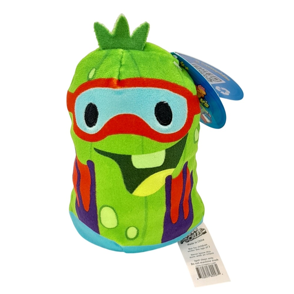 Cats vs Pickles Gulp Deep Sea Cuke 254 Scuba Pickle Plush Gold Wave Bean Bag Toy